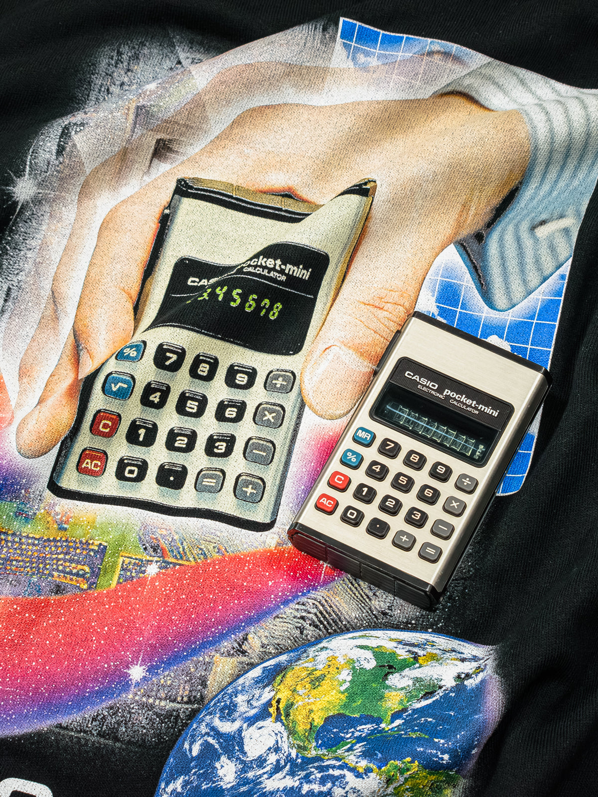 CASIO SWEAT / ブラック