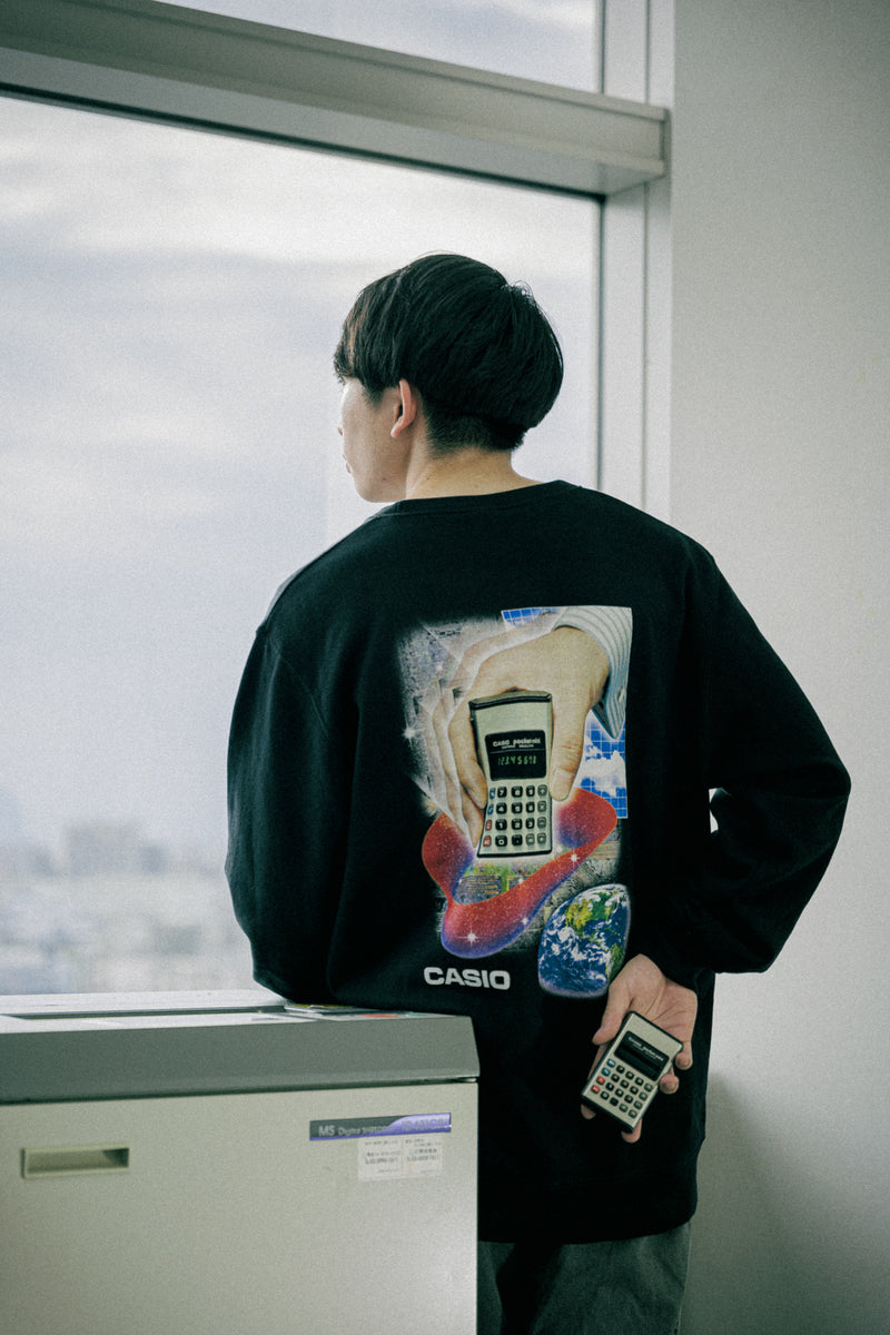 10/28 AM10:00(JST)-予約販売開始 CASIO SWEAT / ブラック