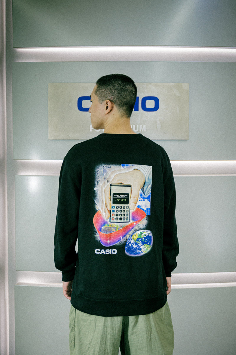 10/28 AM10:00(JST)-予約販売開始 CASIO SWEAT / ブラック