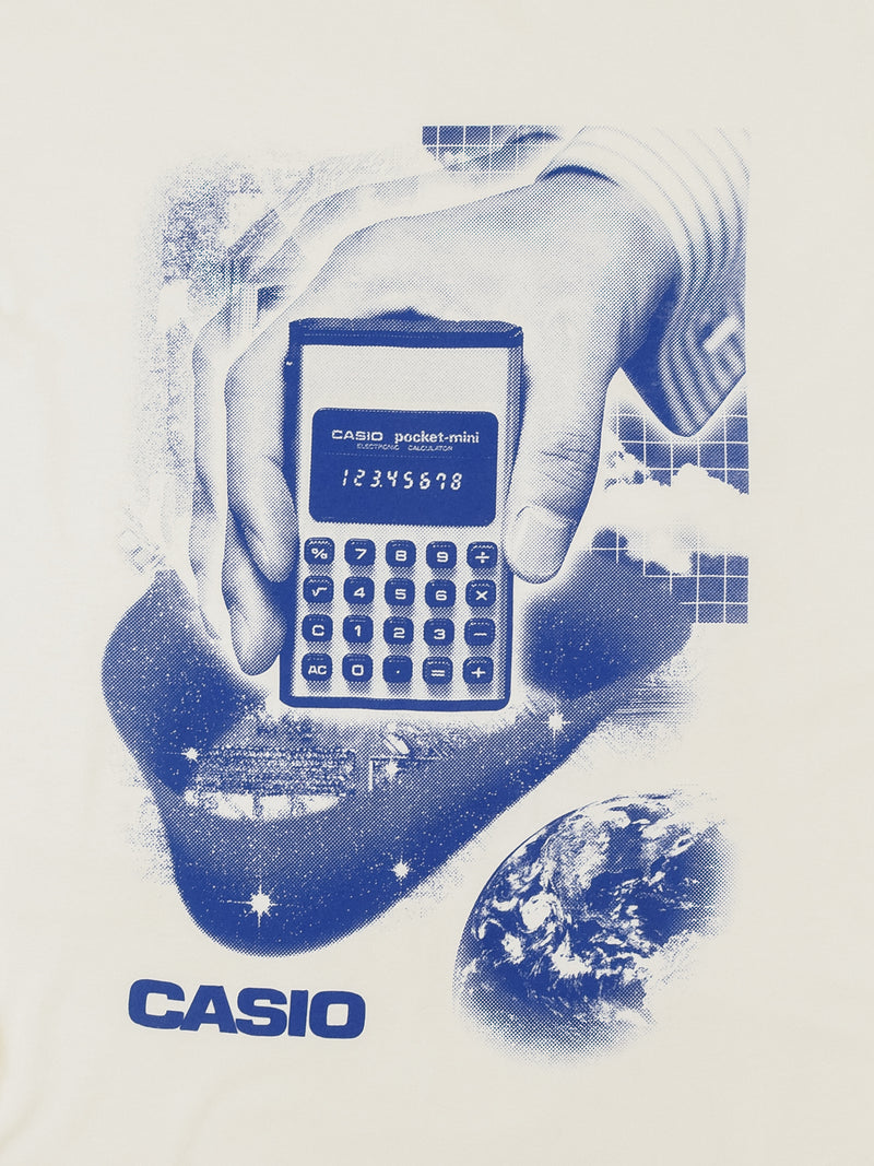 10/28 AM10:00(JST)-予約販売開始 CASIO LONG SLEEVE T-SHIRT / アイボリー