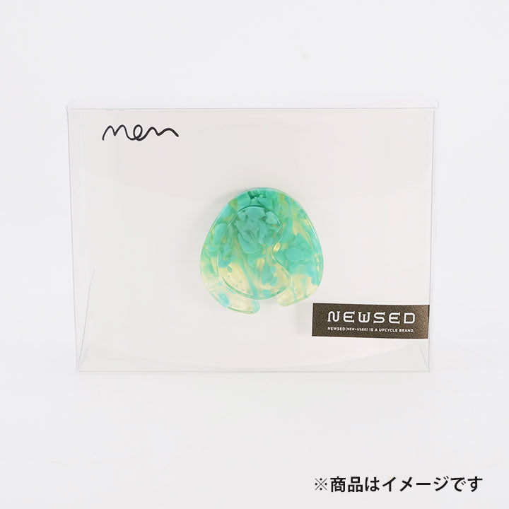mom ear ware / ピアス Lサイズ / green-03 / NEWSED
