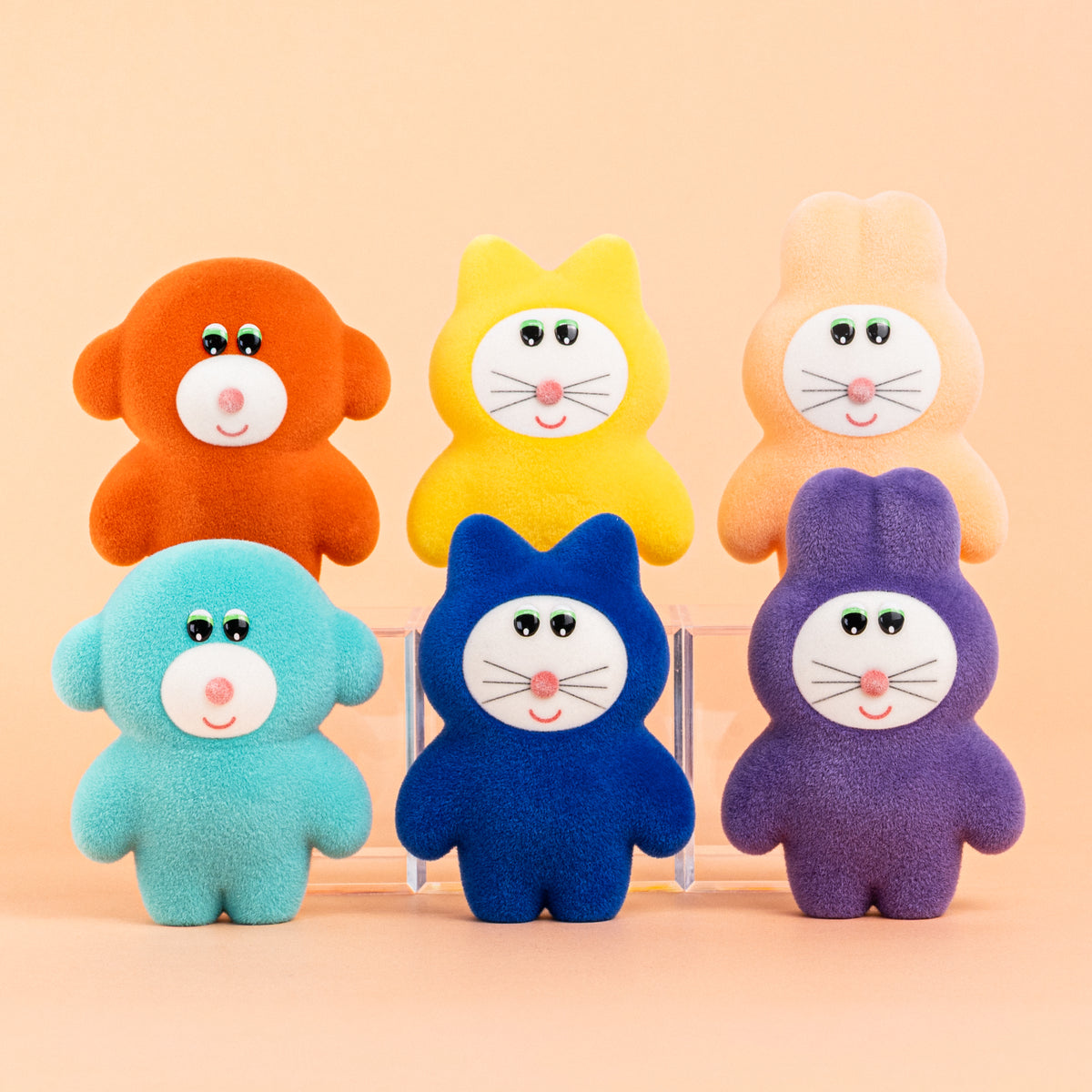 むにゅのふわふわフロッキーコレクション NEW COLOR Ver.