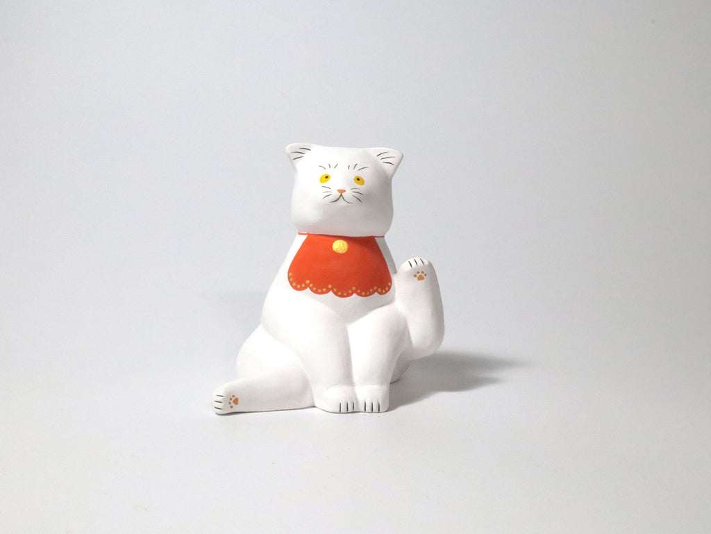 2/27 AM10:00(JST)-販売開始 「足まねき猫（前掛け・白)」 / 神﨑遥香