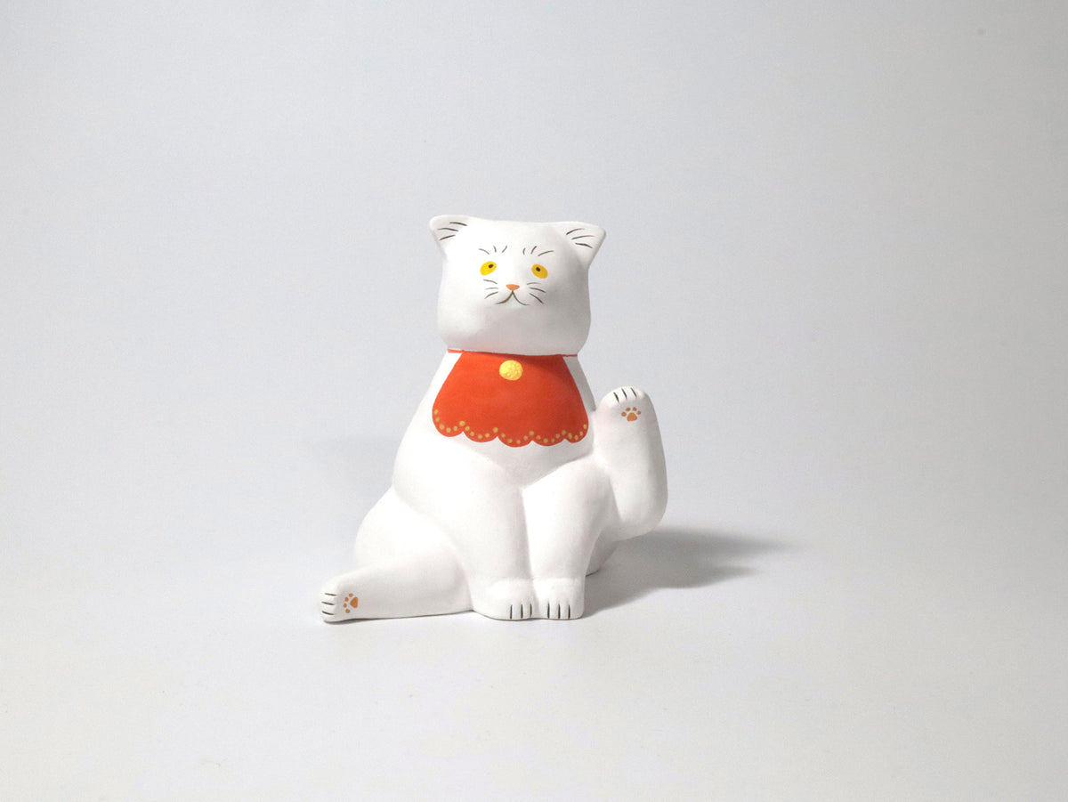 2/27 AM10:00(JST)-販売開始 「足まねき猫（前掛け・白)」 / 神﨑遥香