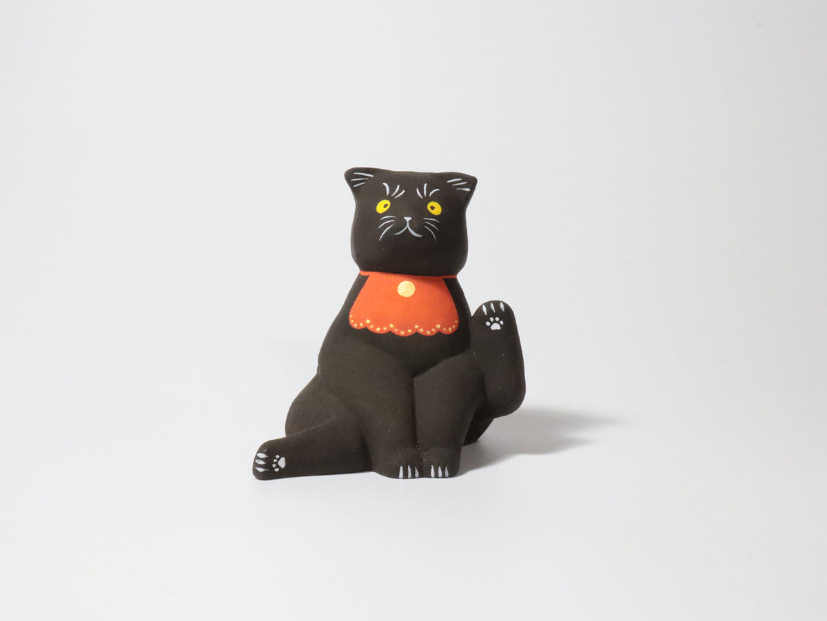 2/27 AM10:00(JST)-販売開始 「足まねき猫（前掛け・黒)」 / 神﨑遥香