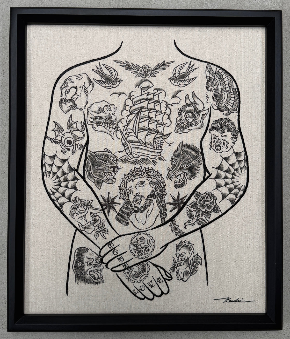 TATOO FLASH BODY / KENDAI