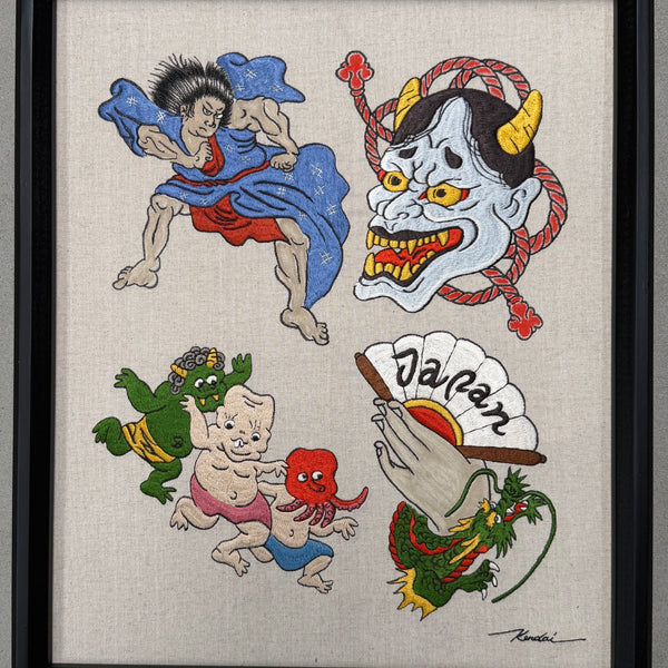 JAPANESE TATOO FLASH / KENDAI