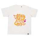 8/18 AM10:00(JST)-販売開始 VINYLグラフィックTシャツ / Kamerian. /  白