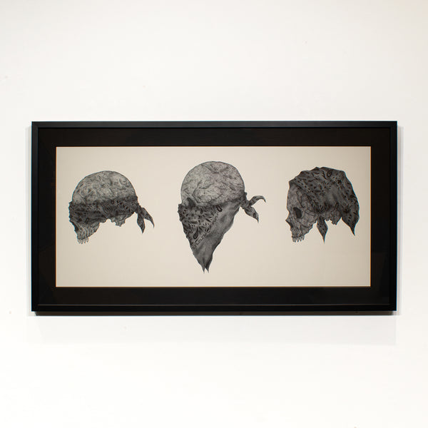 6/5 AM10:00(JST)-販売開始 Look Down Skull Black / 川口絵里衣