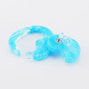 mom ear ware / イアリング Lサイズ / blue-03 / NEWSED