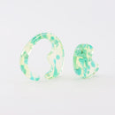 mom ear ware / イアリング Lサイズ / green-01 / NEWSED