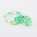 mom ear ware / イアリング Lサイズ / green-02 / NEWSED