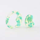 mom ear ware / イアリング Lサイズ / green-03 / NEWSED