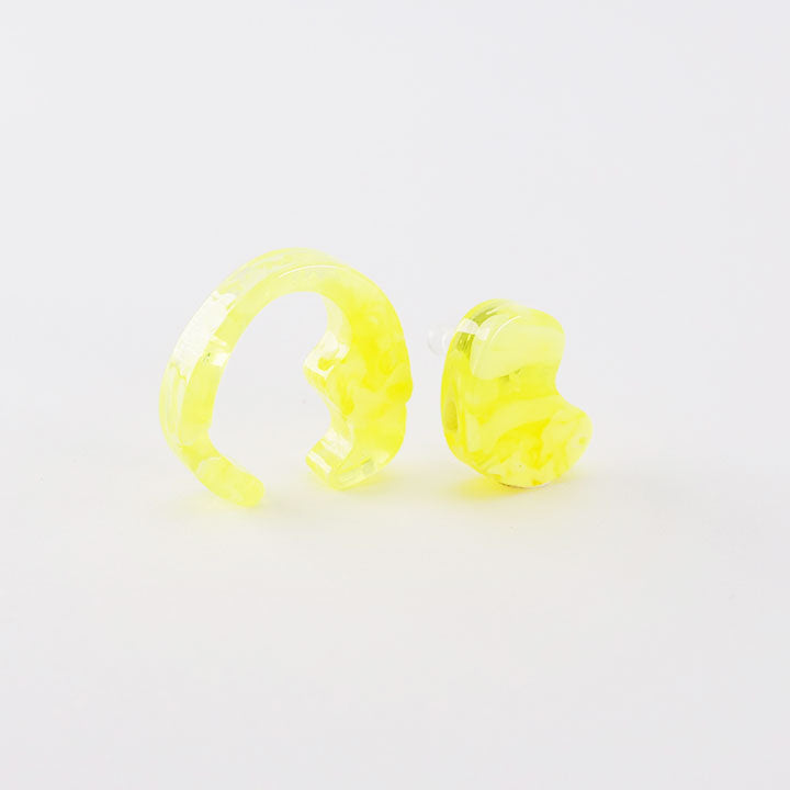 mom ear ware / イアリング Sサイズ / yellow-01 / NEWSED