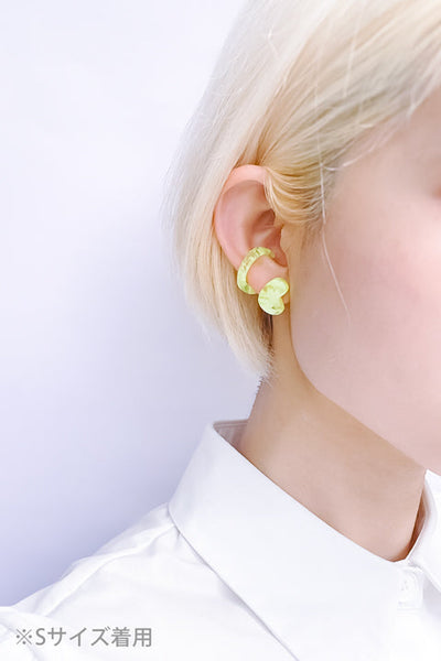 mom ear ware / ピアス Sサイズ / blue-01 / NEWSED