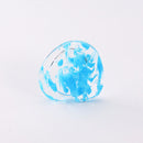 mom ear ware / earrings L size / blue-01 / NEWSED