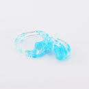 mom ear ware / earrings L size / blue-01 / NEWSED
