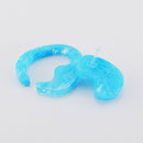 mom ear ware / earrings L size / blue-02 / NEWSED