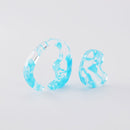 mom ear ware / earrings L size / blue-03 / NEWSED