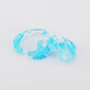 mom ear ware / earrings L size / blue-03 / NEWSED