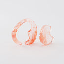 mom ear ware / earrings L size / red-01 / NEWSED