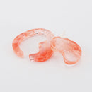 mom ear ware / earrings L size / red-01 / NEWSED