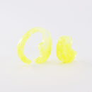 mom ear ware / earrings L size / yellow-02 / NEWSED