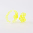 mom ear ware / earrings L size / yellow-03 / NEWSED