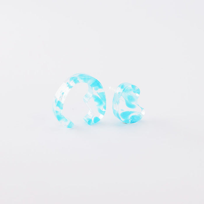 mom ear ware / ピアス Sサイズ / blue-01 / NEWSED