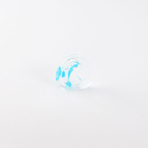 mom ear ware / earrings S size / blue-03 / NEWSED