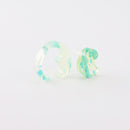 mom ear ware / earrings S size / green-01 / NEWSED