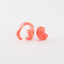 mom ear ware / earrings S size / red-02 / NEWSED