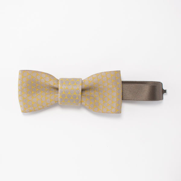 Seat belt bow tie / Print / Yellow 01 / NEWSED