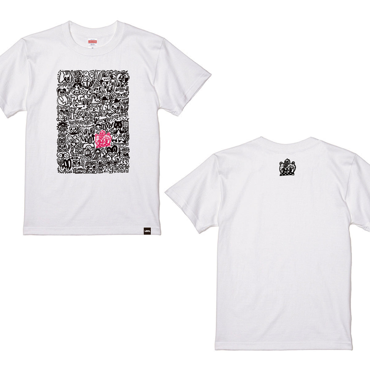 グラフィックTシャツ ホワイト / Rob Kidney