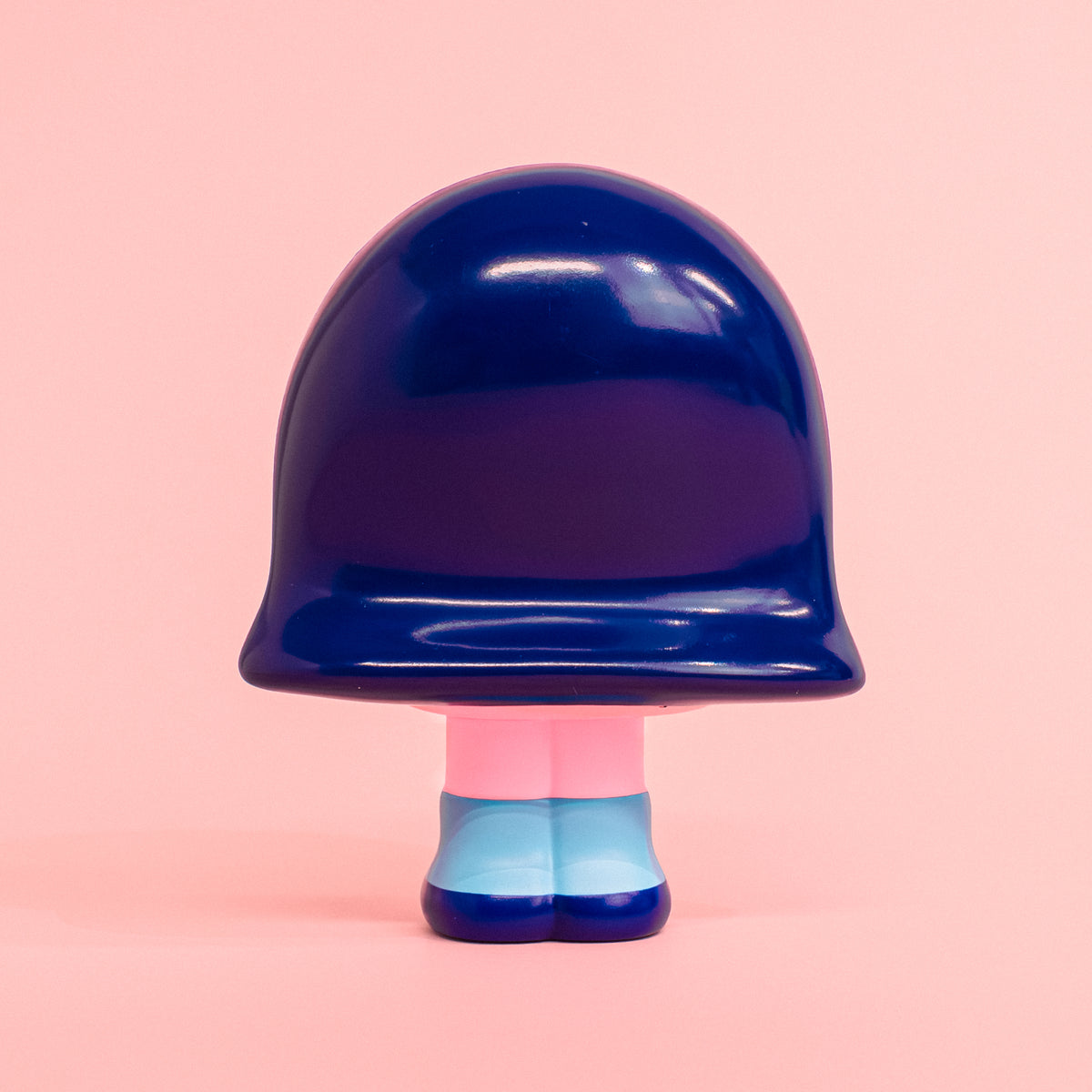 モニョチタポミチ モニョガール ソフビMONYOGIRL  スタンダードカラ モニョガール セルフペイント Black,Light blue / モニョチタポミチ