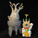 Ivory Cat Pachypodium Gracilius Lucky Cat Vinyl Figure / Ivory (White Body + Beige Head) / Mosquito Studio