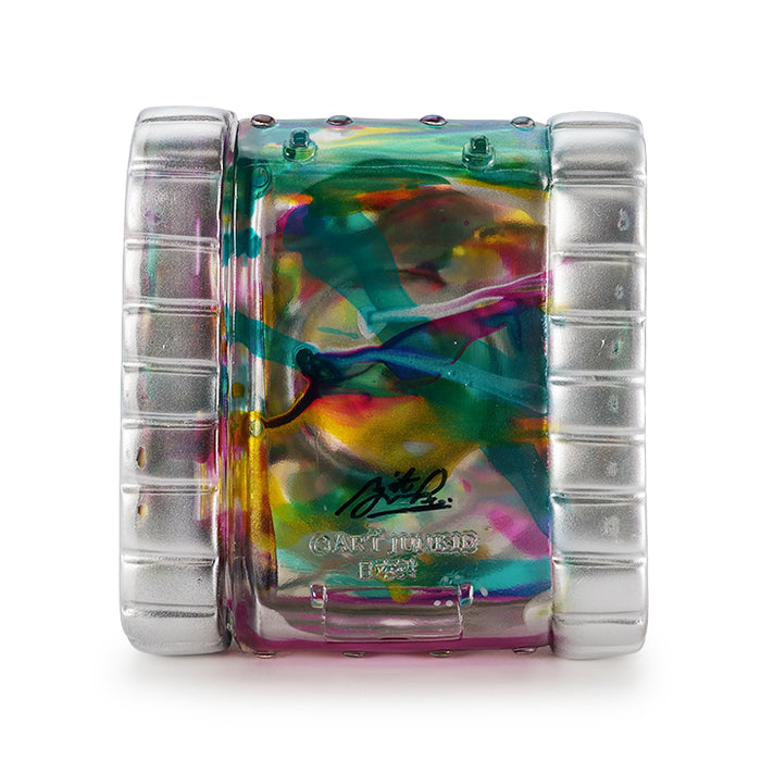 LOOK ON CALM CAT ON TANK / One-off C / ART JUNKIE