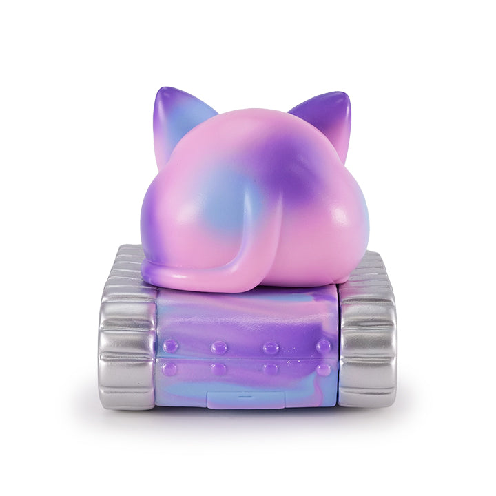 LOOK ON CALM CAT ON TANK  / VINYL Limited color / ART JUNKIE