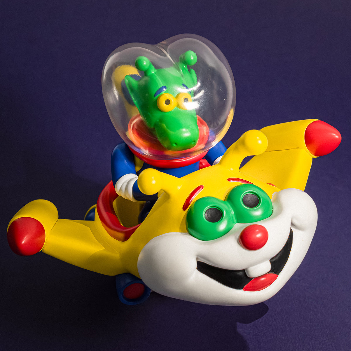 山崎若菜ソフビ　スペースピーポー&スペースジェット スペースピーポー＆スペースジェット / ピンクジェット / 山崎若菜