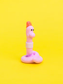 Warm Worm / pink color / Midori Komatsu