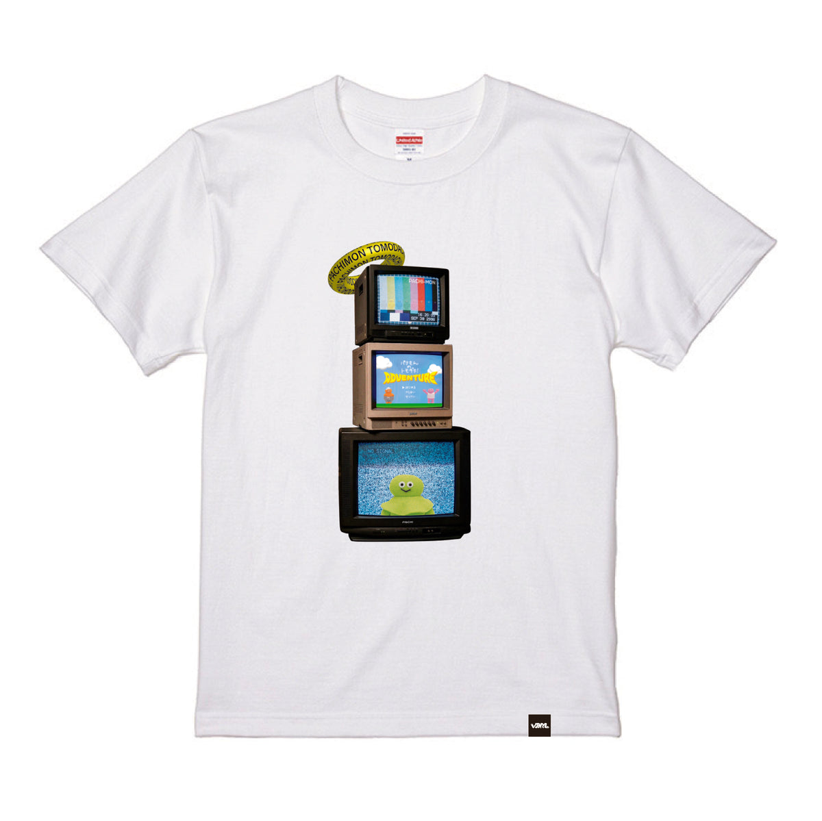グラフィックTシャツ ホワイト / パチもんのトモダチ！ / The TOMODACHI！