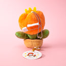 チューリップのぬいぐるみキーホルダー / オレンジ / 須藤はる奈