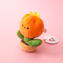 チューリップのぬいぐるみキーホルダー / オレンジ / 須藤はる奈