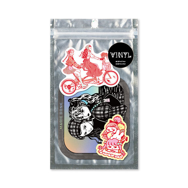 4/15 AM10:00 (JST) - Sales start Sticker set RED / Haruna Sudo
