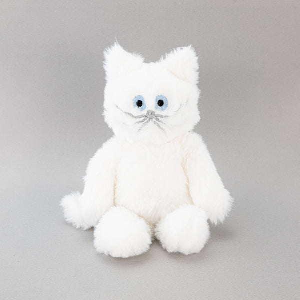 White cat stuffed toy/umao