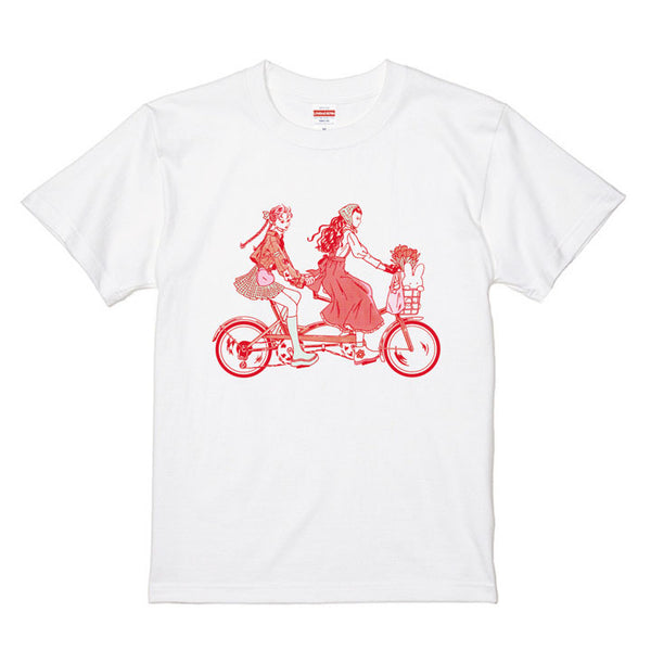 4/15 AM10:00 (JST) - 开始销售 VINYL Graphic T 恤 2024 春季/Haruna Sudo（白色）