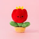 チューリップのぬいぐるみキーホルダー / 赤 / 須藤はる奈