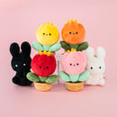 チューリップのぬいぐるみキーホルダー / 赤 / 須藤はる奈