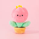Tulip stuffed toy key chain/Pink/Haruna Sudo
