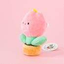 Tulip stuffed toy key chain/Pink/Haruna Sudo